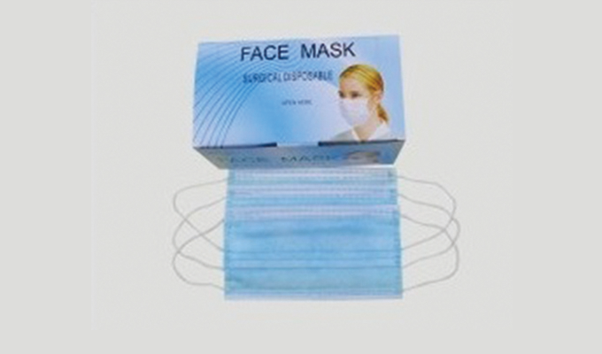 Non-woven mask (Blue/boxed)