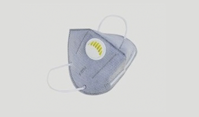 Breathing valve activated carbon mask