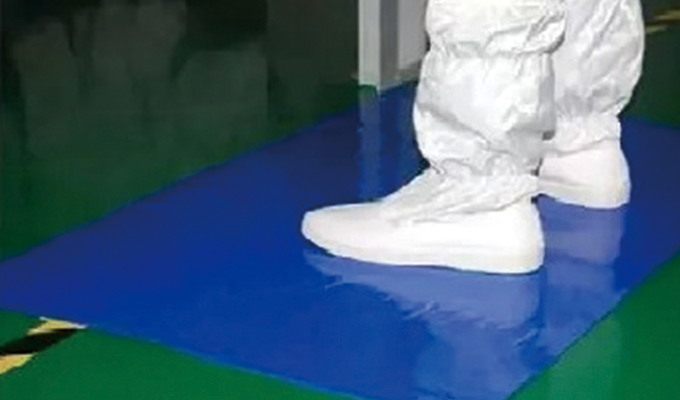 Sticky mat