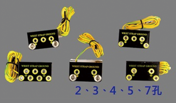 Anti-static wristband grounding socket