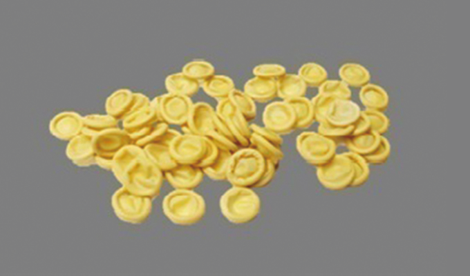 Dust-free finger sleeve (yellow)