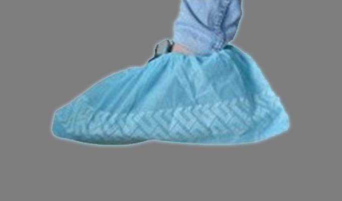 Wheel print shoe cover